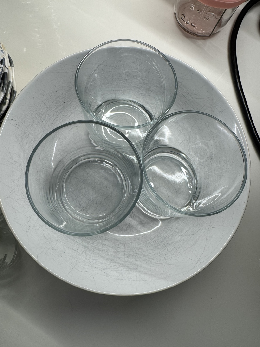 FREE Clear Glass Tumblers, Plates & Floral Bowls - photo 2
