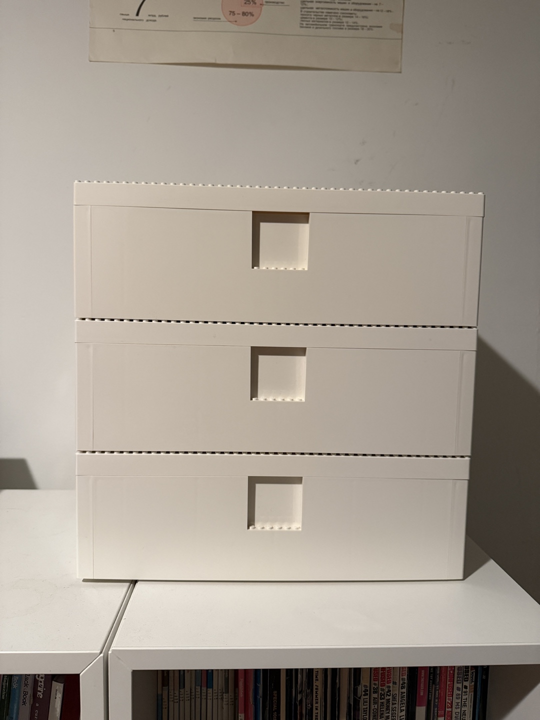 IKEA's discontinued BYGGLEK LEGO storage boxes (set of three)