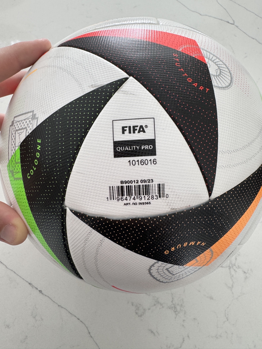 UEFA Euro 2024 Soccer Ball Size 5 - photo 3