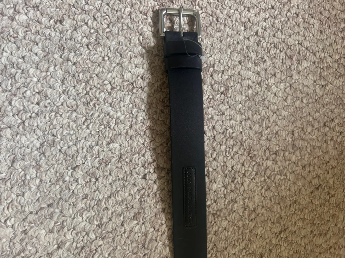 NEW POLO Ralph Lauren Black Belt image indicator(2)