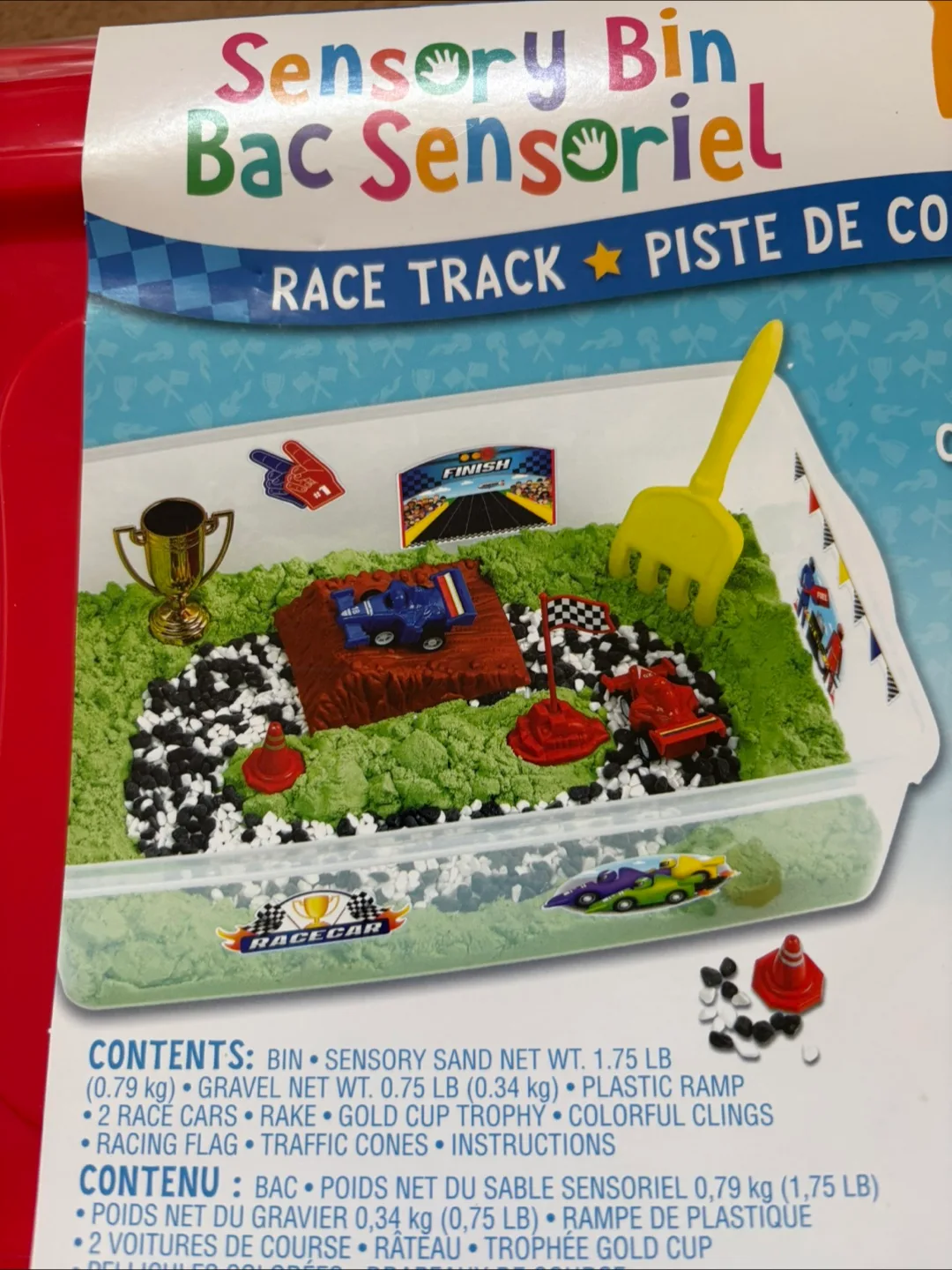 Creativity for Kids Sensory Bin - Race Track image indicator(2)
