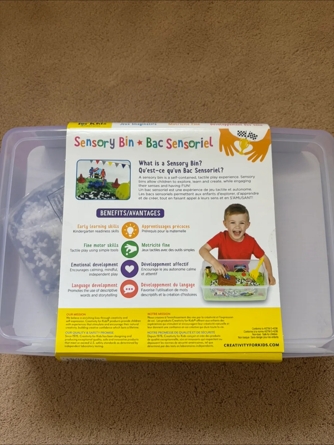 Creativity for Kids Sensory Bin - Race Track image indicator(3)