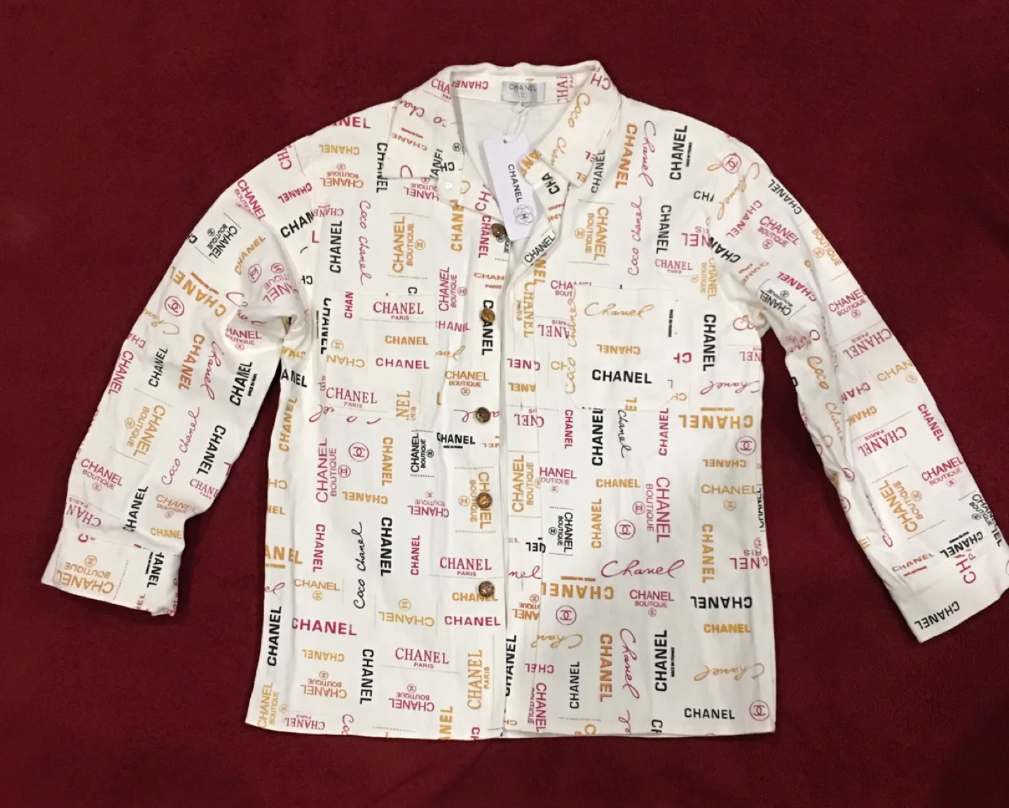 Chanel Button Up Shirt image indicator(8)