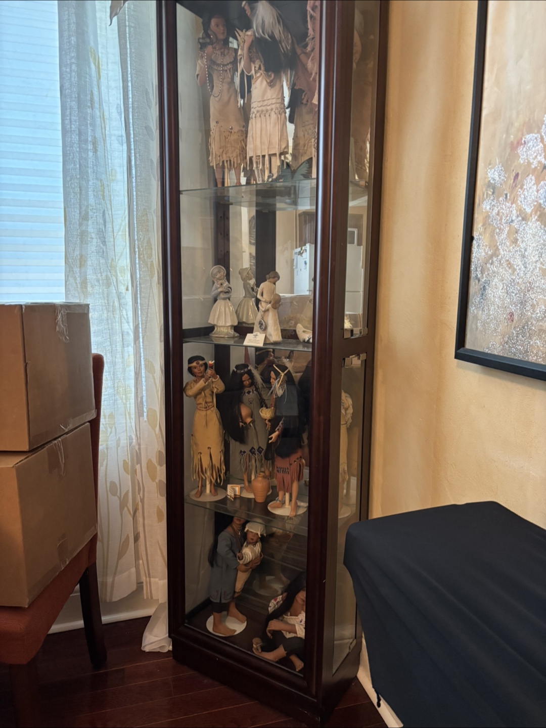 Wooden Glass Display Cabinet
