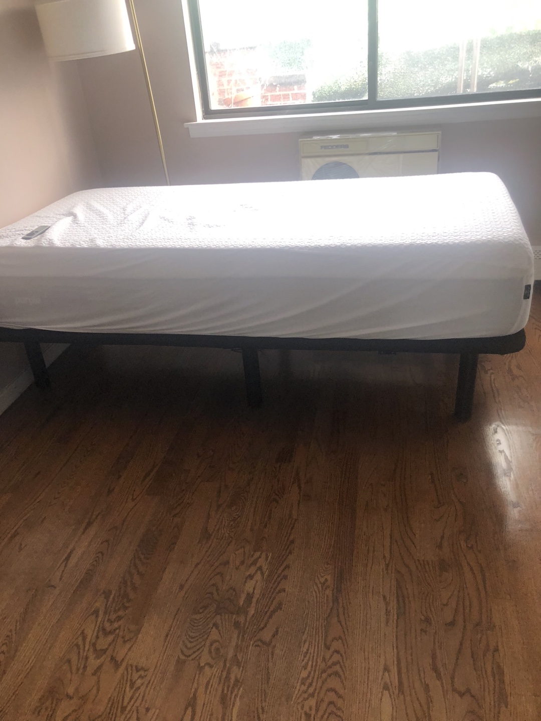 Twin XL Purple Mattress with frame - photo 3