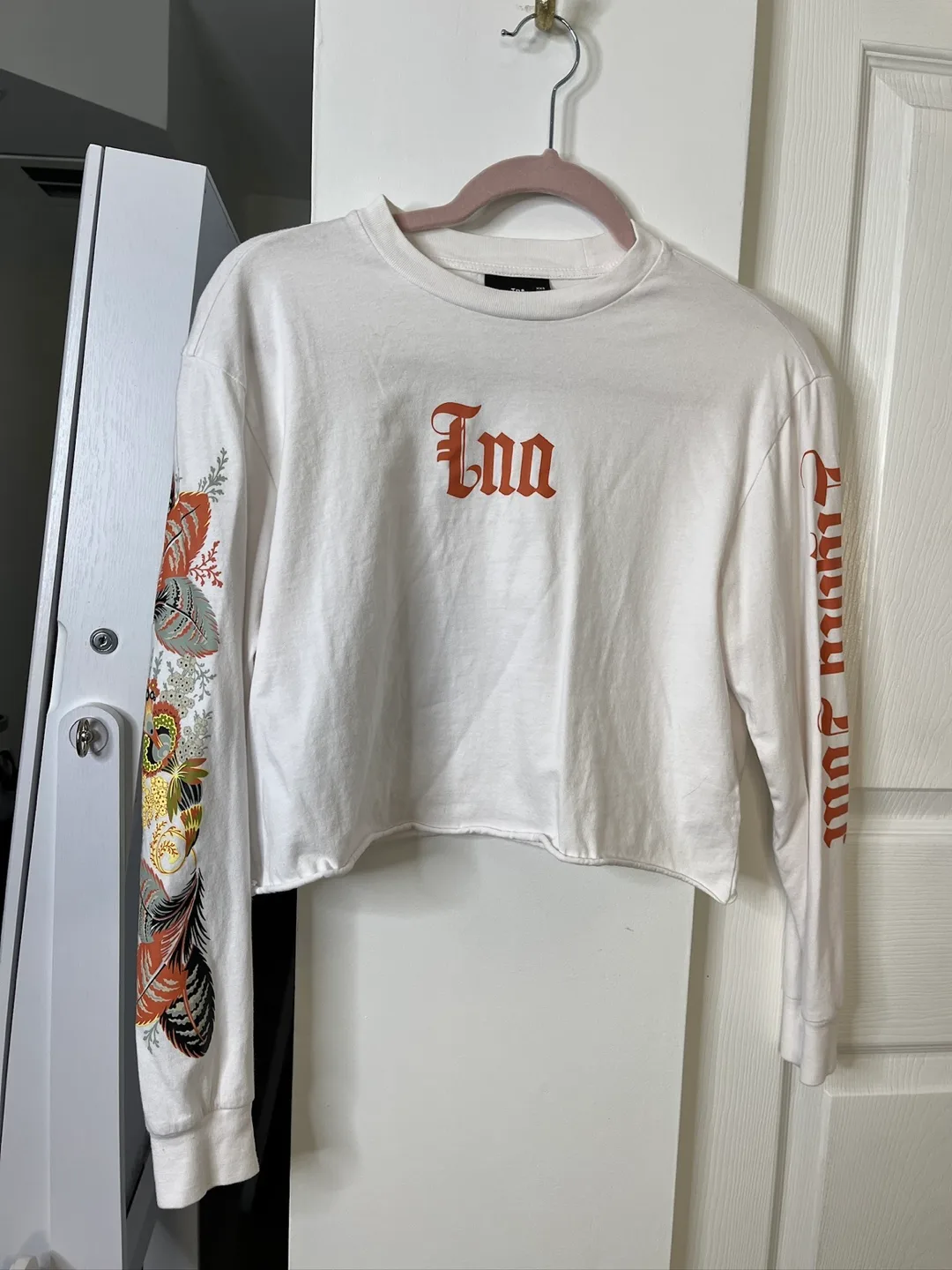TNA Long Sleeve Longer Crop Top thumbnail