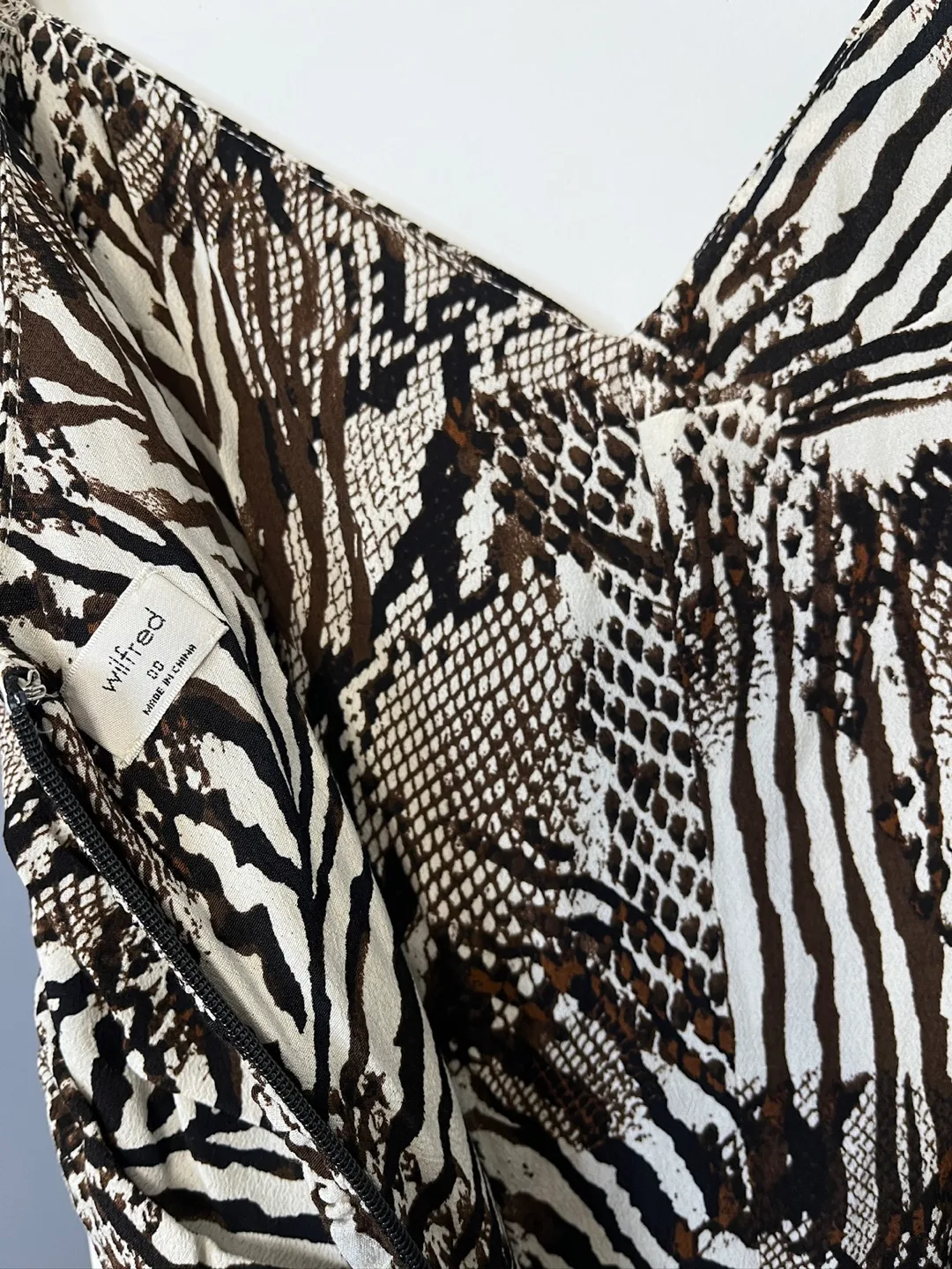 Wilfred Animal Print Dress image indicator(4)