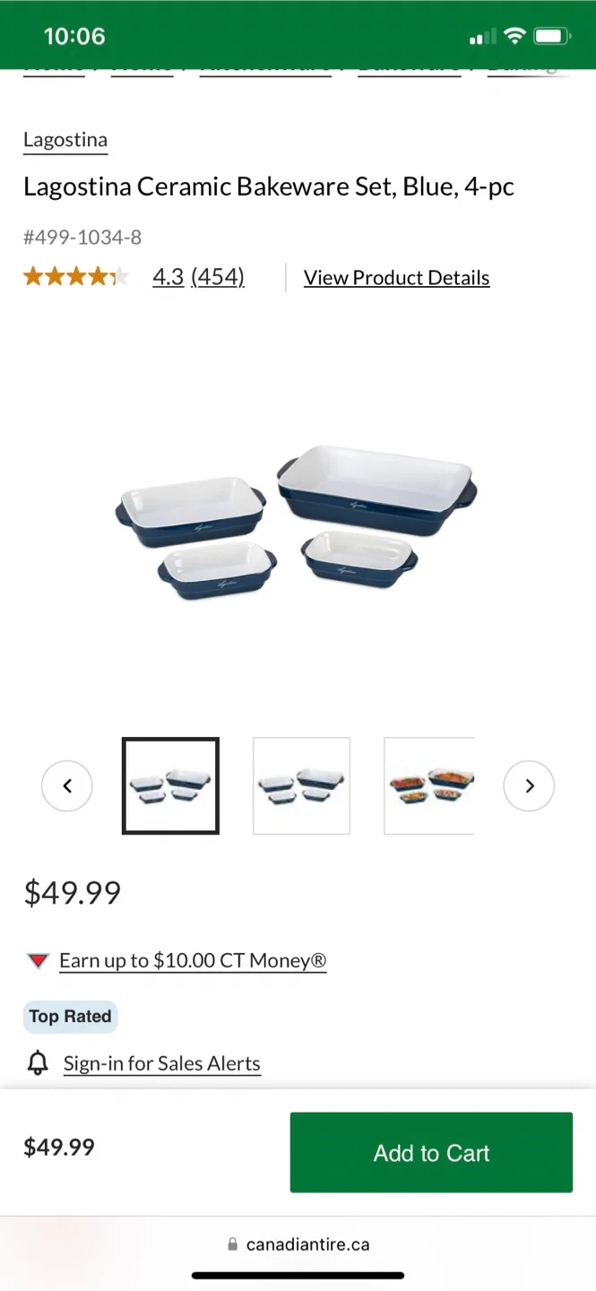 Lagostina Ceramic Bakeware Set image indicator(2)