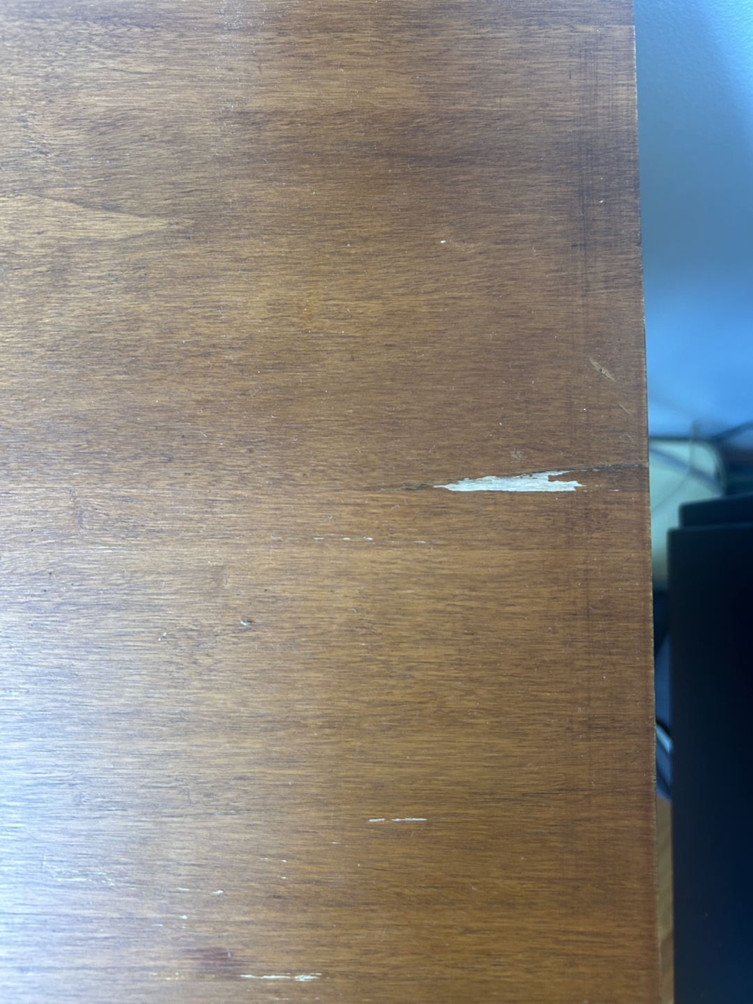 Wooden Wall Mounted Desk - photo 4