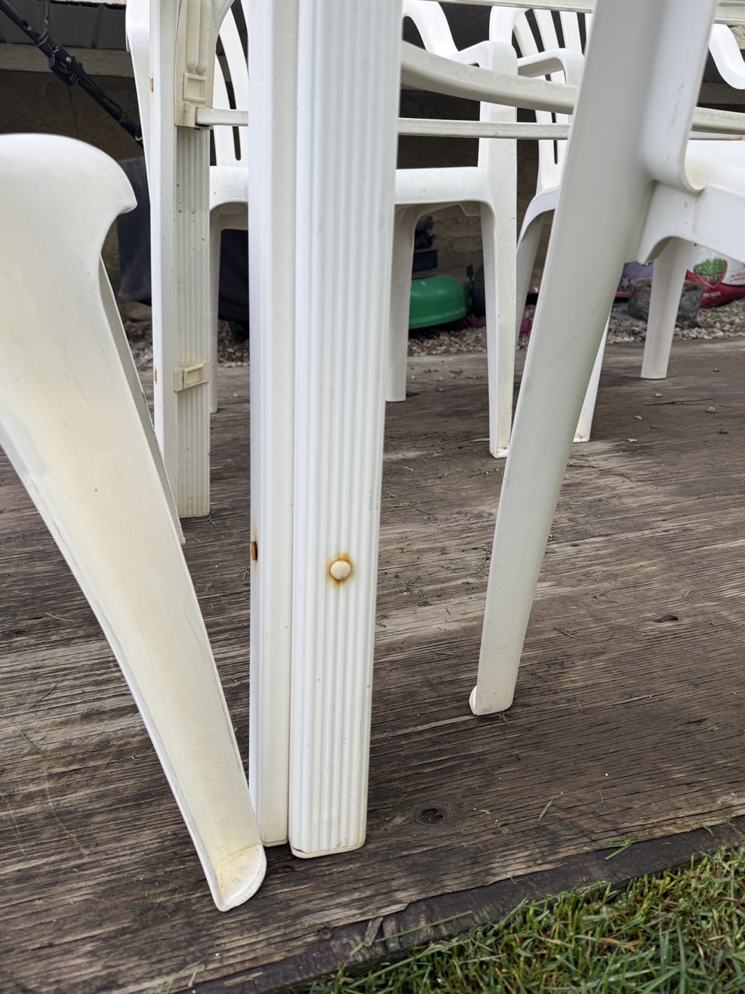 Outdoor patio table set with 6 chairs - photo 5