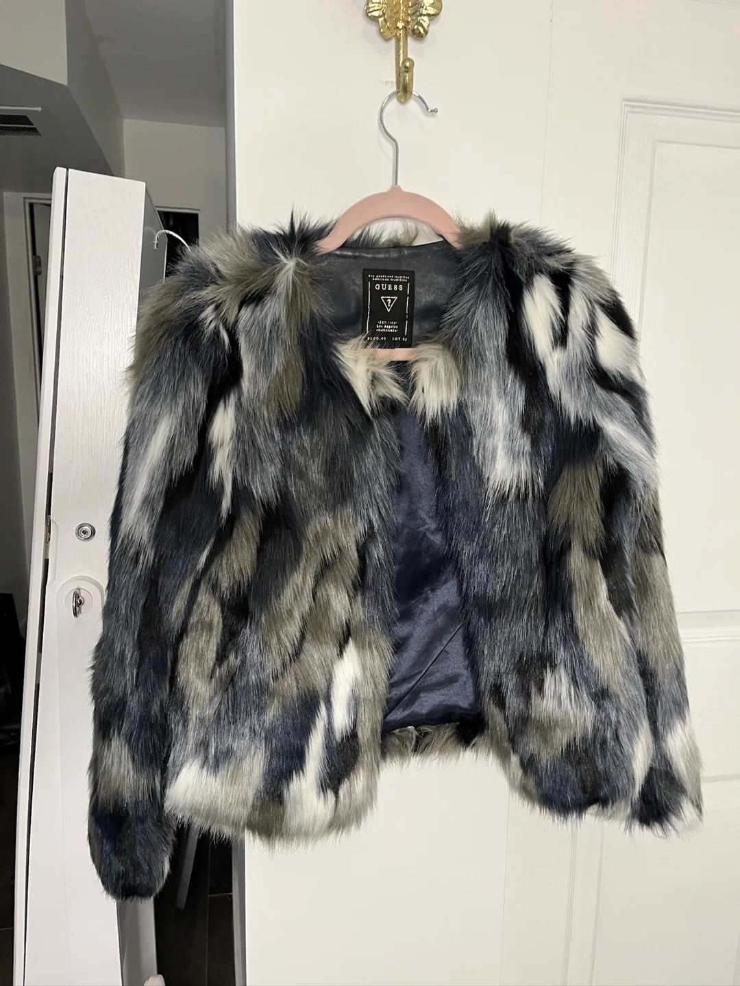GUESS Faux Fur Jacket thumbnail