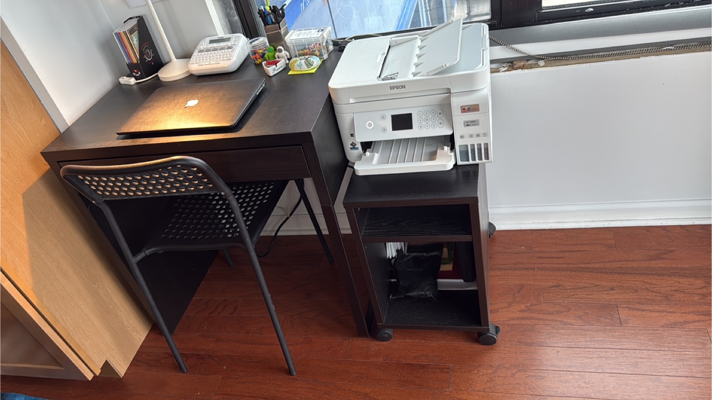 Dark Wood Desk