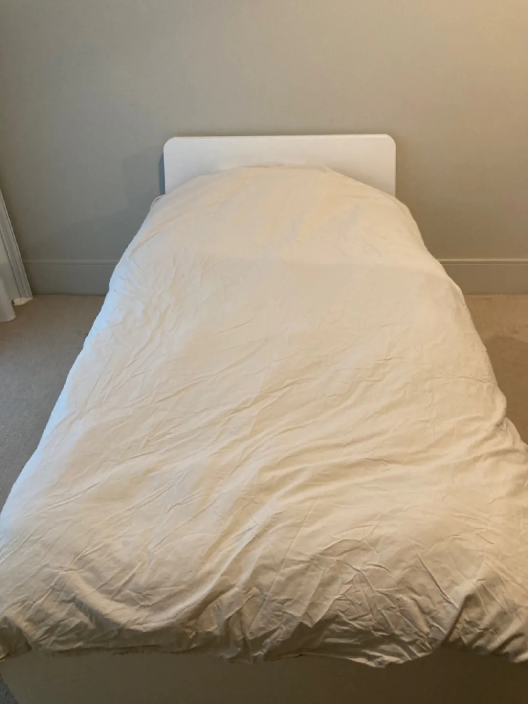 IKEA Twin Bed Frame, Mattress, and Bedding image indicator(2)
