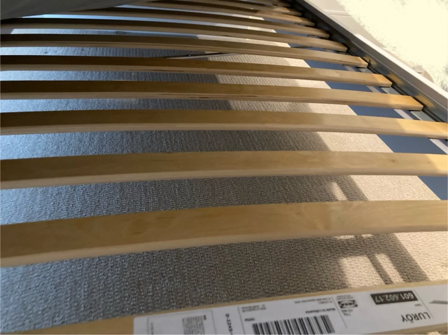 IKEA Twin Bed Frame, Mattress, and Bedding image indicator(6)