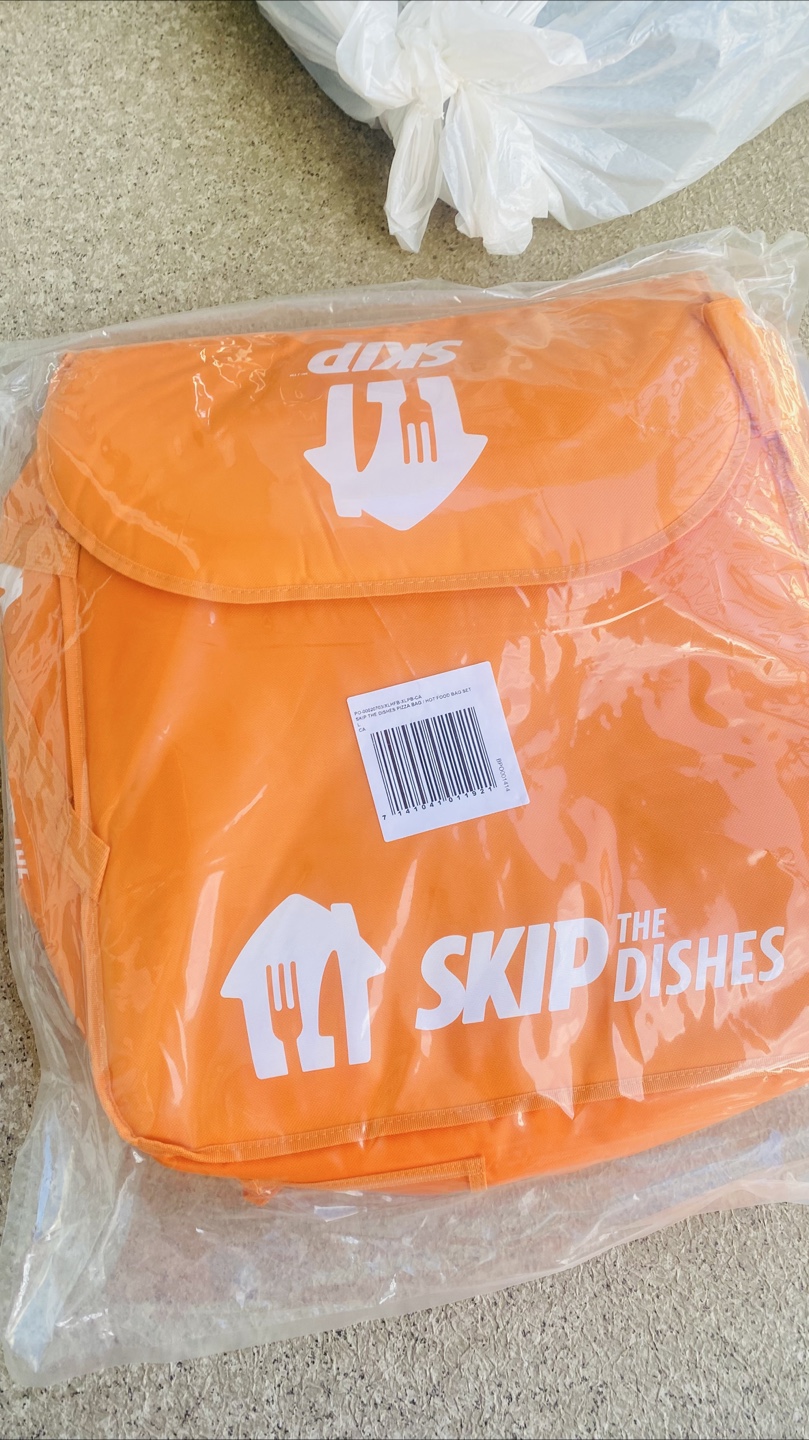 Skip The Dishes Pizza Bag / Hot Food Bag - photo 2
