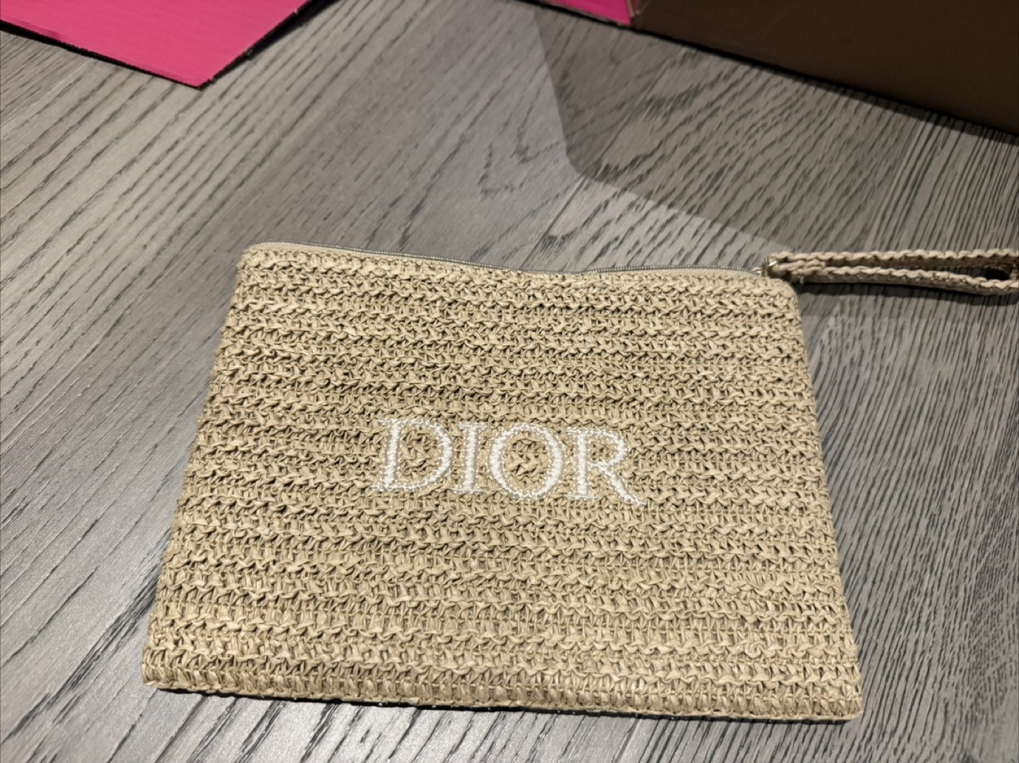 DIOR Clutch and Packaging - photo 2