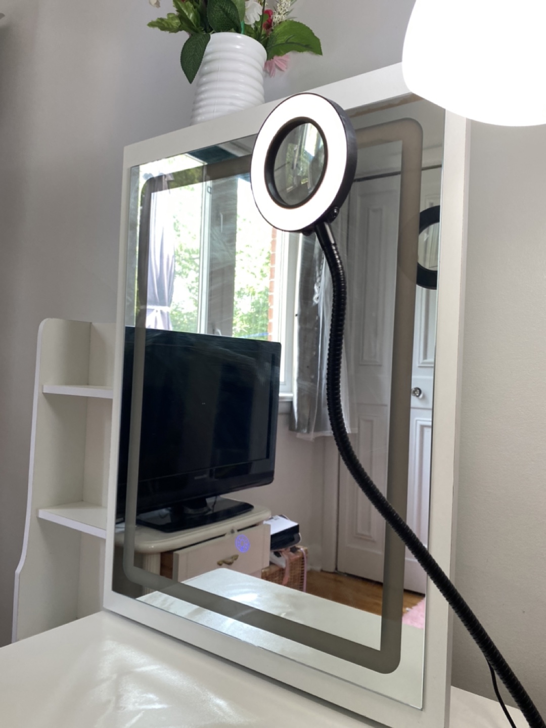 White Vanity Set