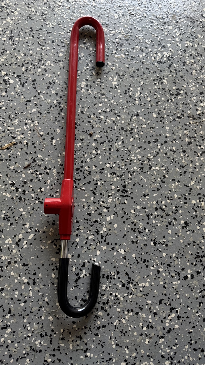 Red Anti-Theft Car Steering Wheel Lock