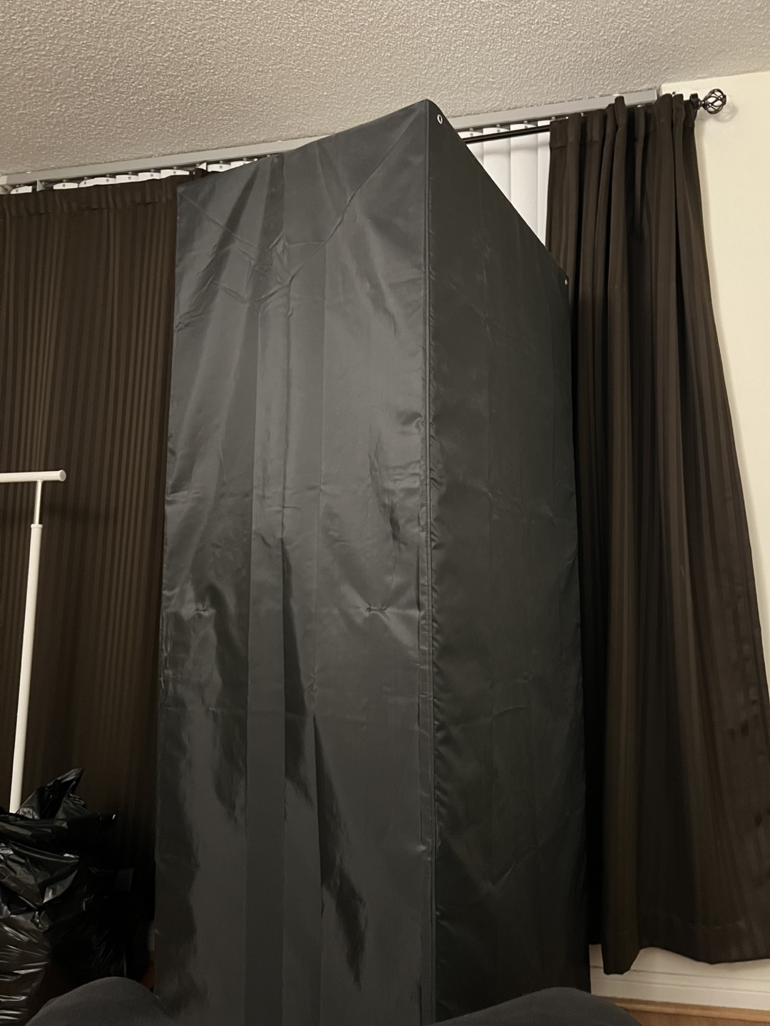 Black Ikea Breim Wardrobe - photo 2