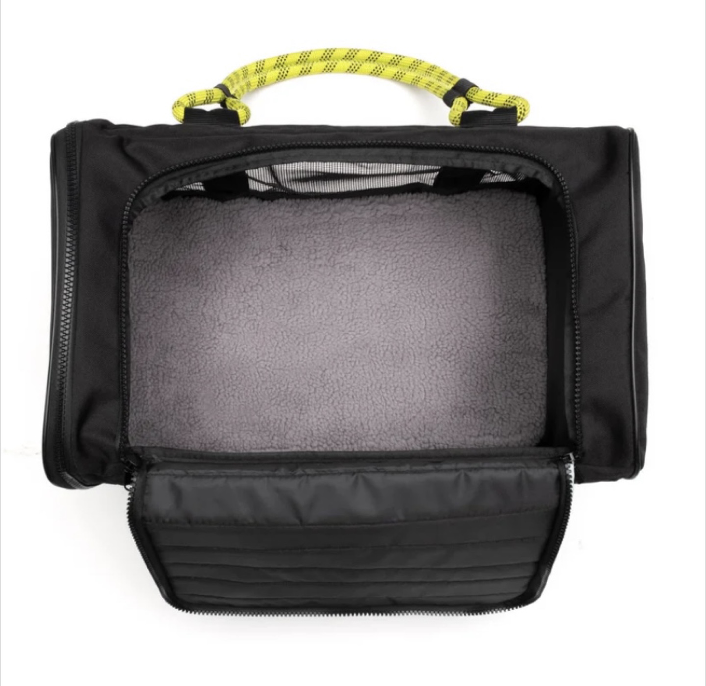 Roverlund Out-Of-Office Black and Yellow Pet Carrier - photo 4