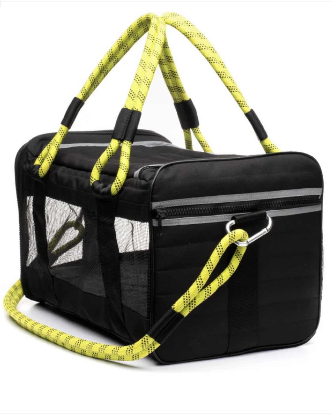Roverlund Out-Of-Office Black and Yellow Pet Carrier - photo 3