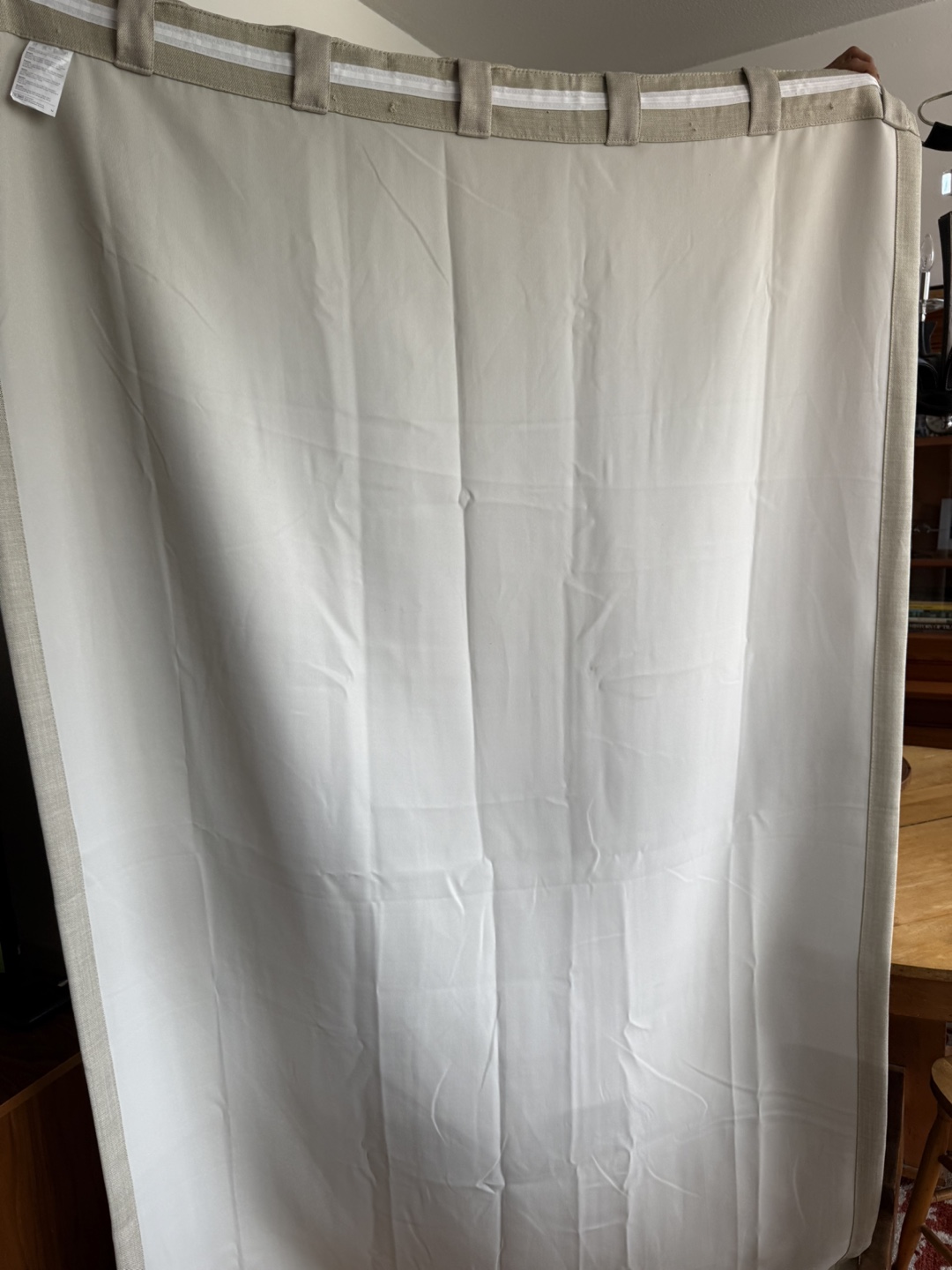 Beige Linen Curtains - photo 2