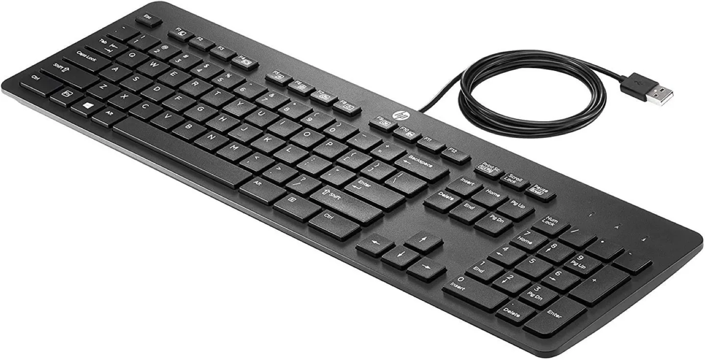 HP USB Slim Business Keyboard thumbnail