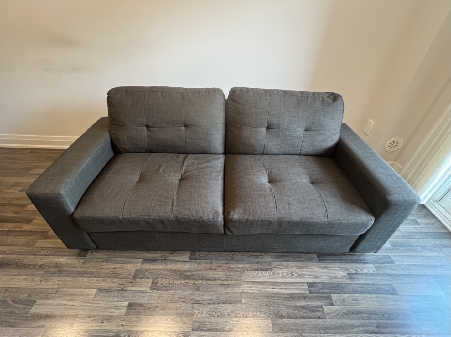 Dark Grey Two-Seater Sofa - photo 3