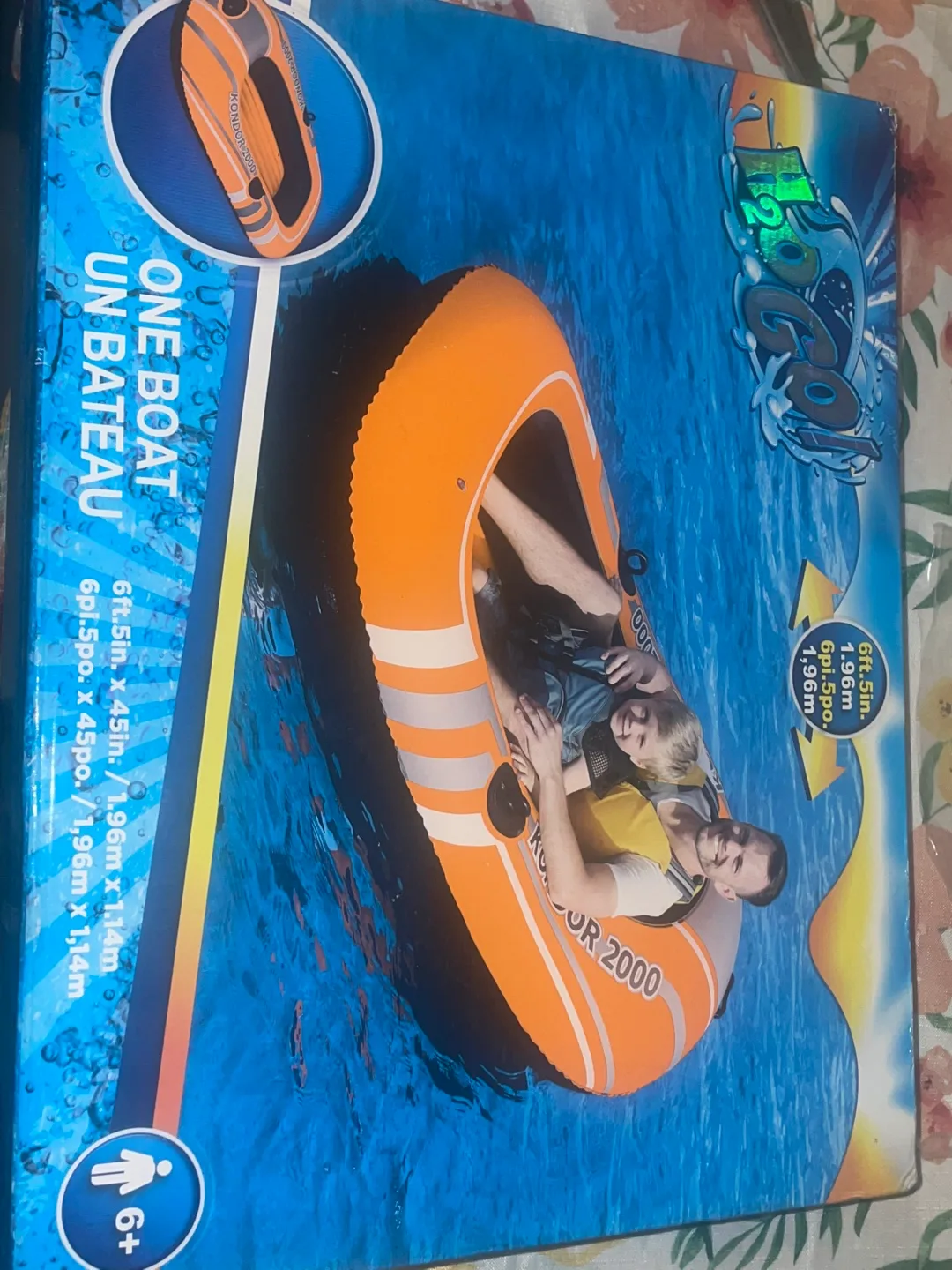 Inflatable Boat for Water Fun thumbnail