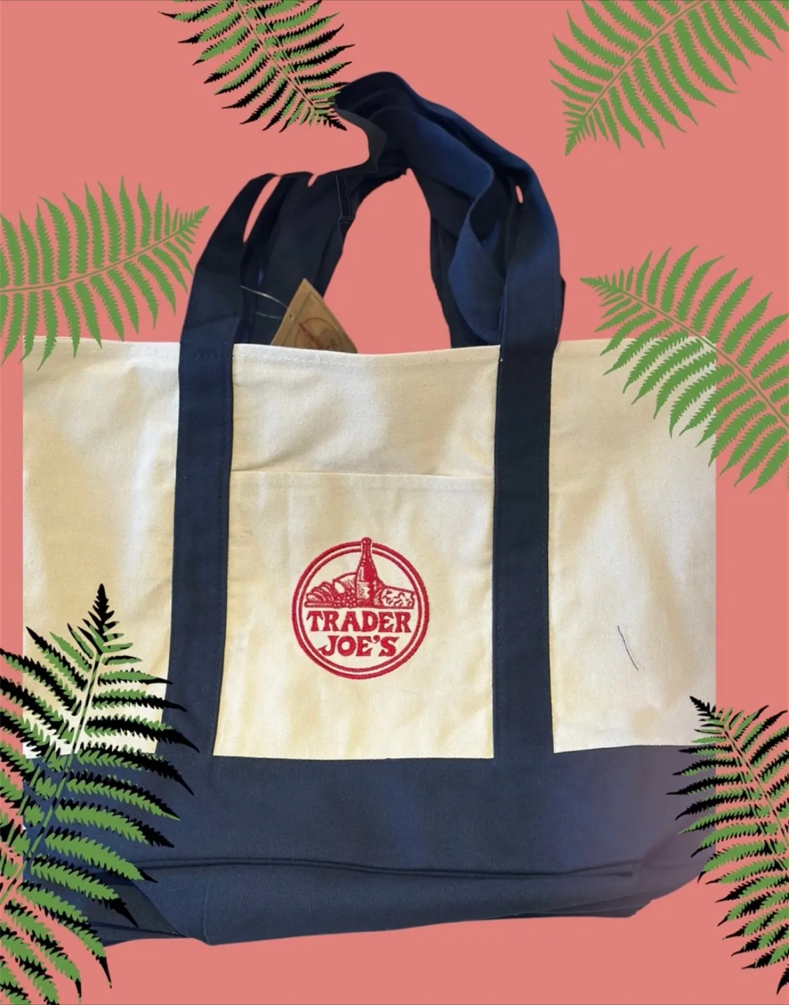 Trader Joe's Canvas Tote Bag image indicator(4)