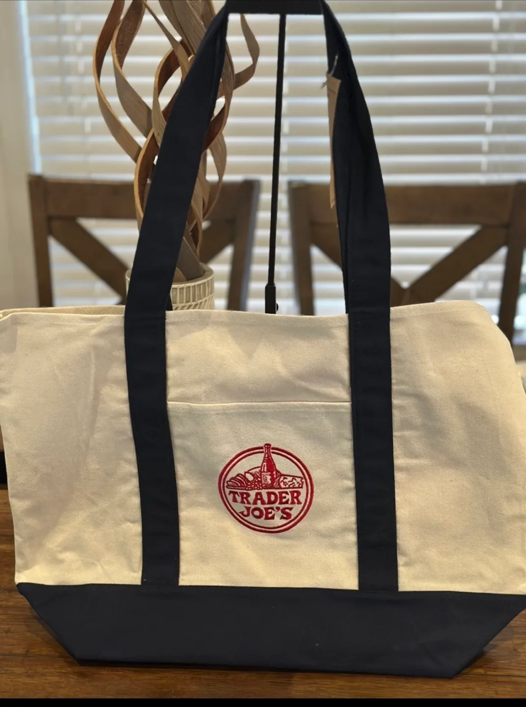 Trader Joe's Canvas Tote Bag image indicator(3)