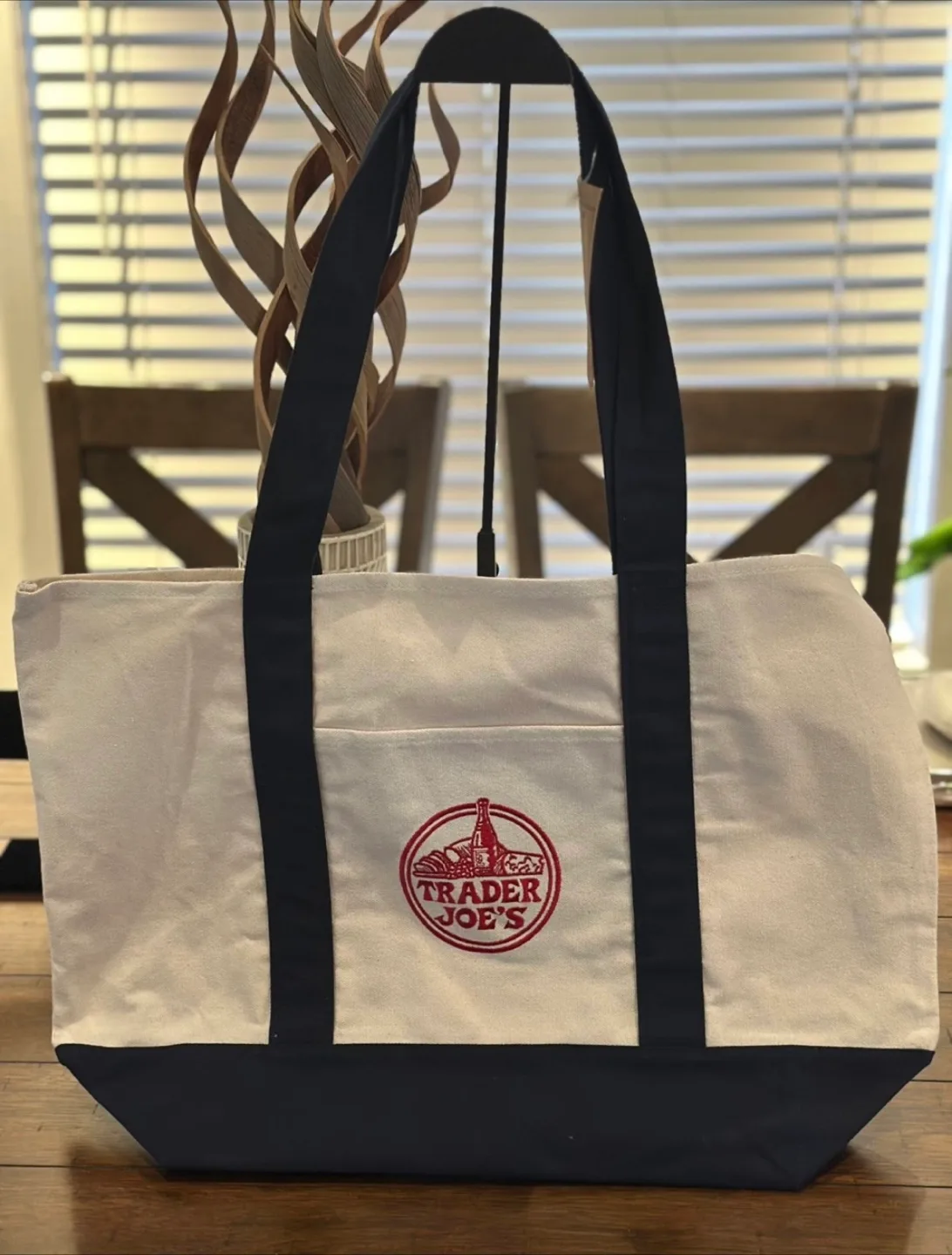 Trader Joe's Canvas Tote Bag image indicator(2)