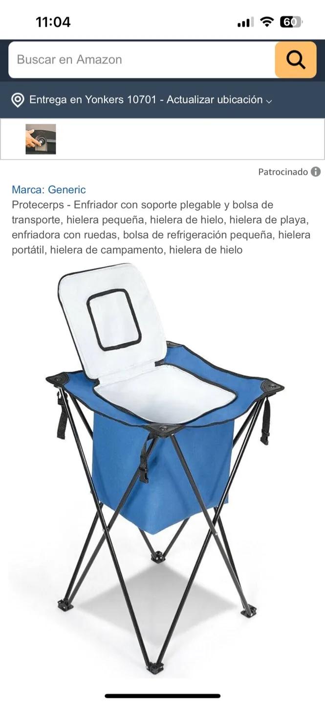 Portable Cooler Chair image indicator(3)