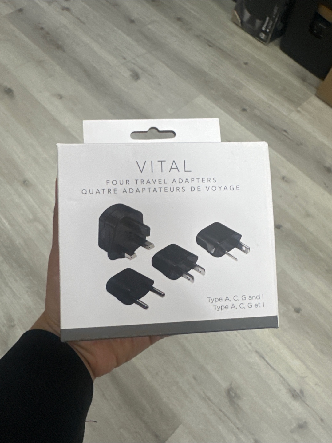 Vital Travel Adapters - 4 Pack