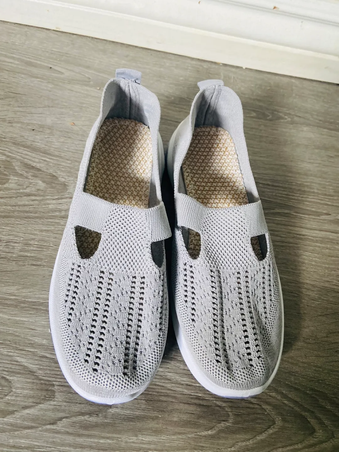 Grey Slip-On Shoes thumbnail