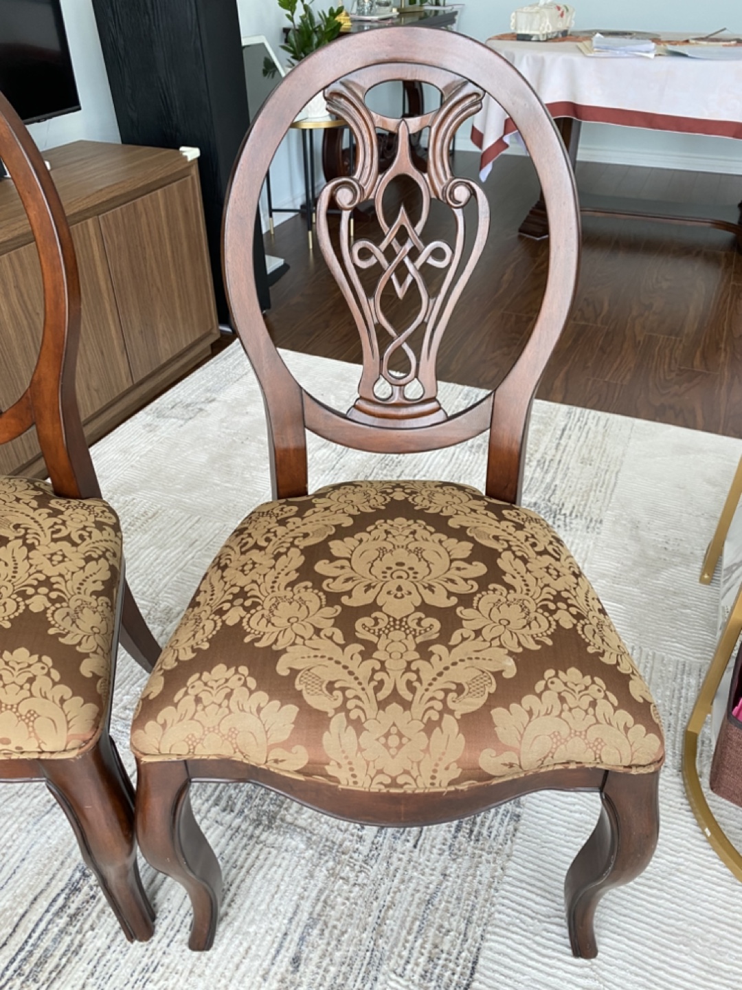Bombay Dining Chairs   Sold