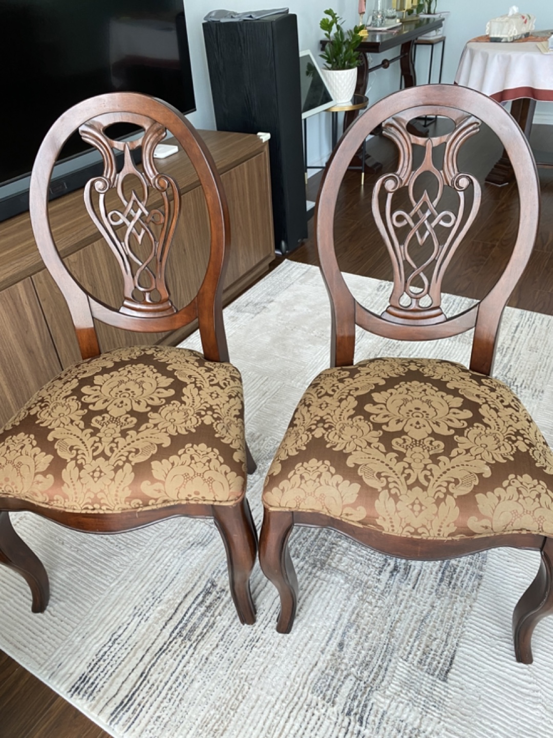 Bombay Dining Chairs   Sold - photo 2