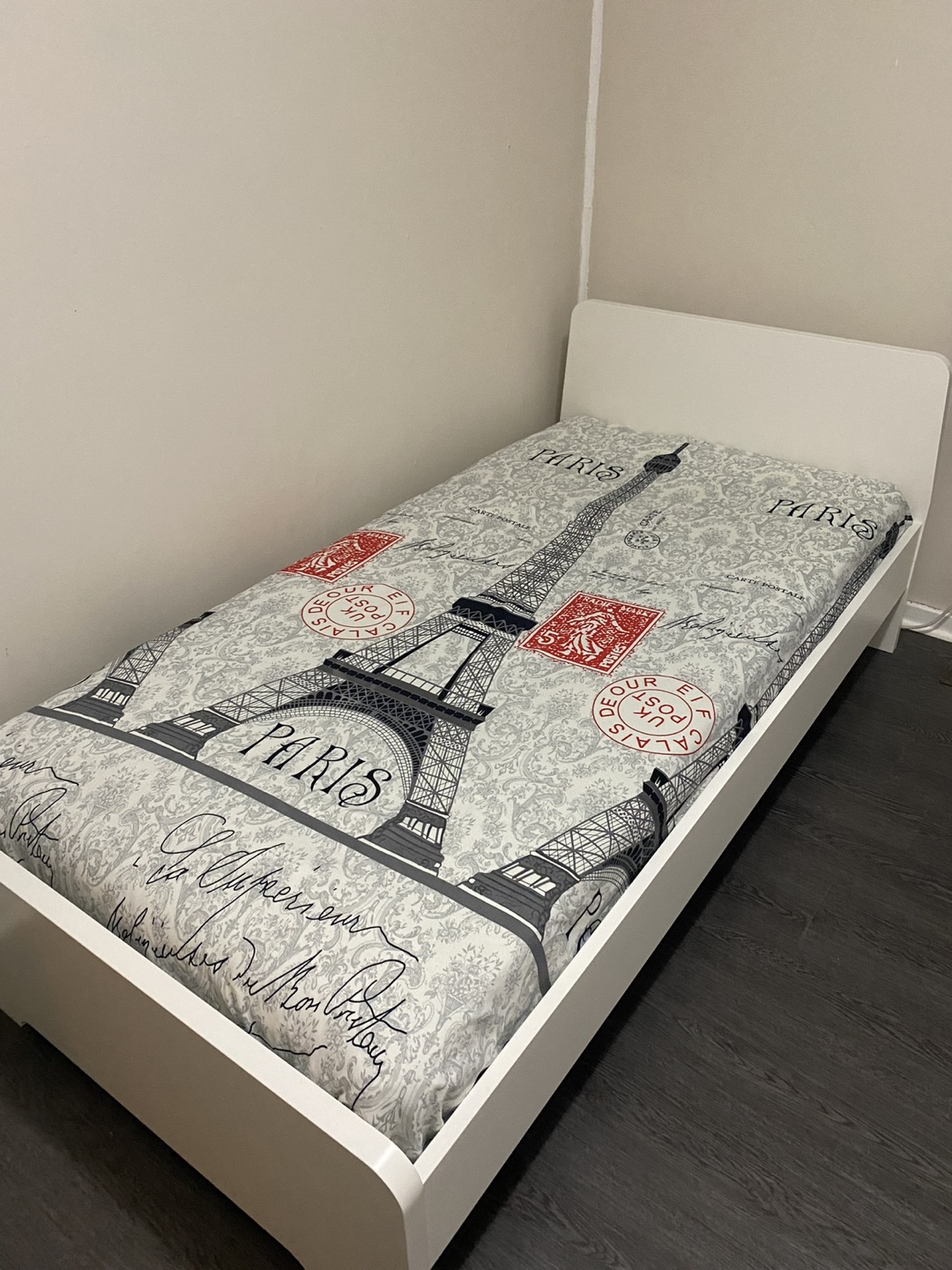 IKEA Twin Bed Frame and Mattress