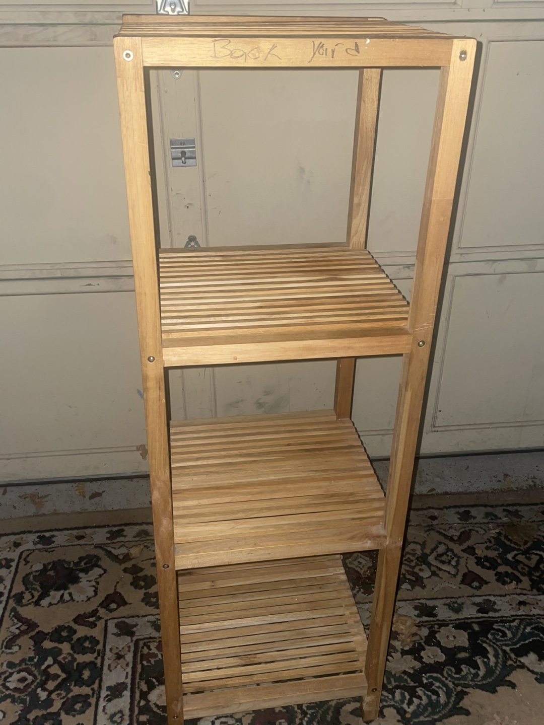 Wooden Shelving Unit - photo 2
