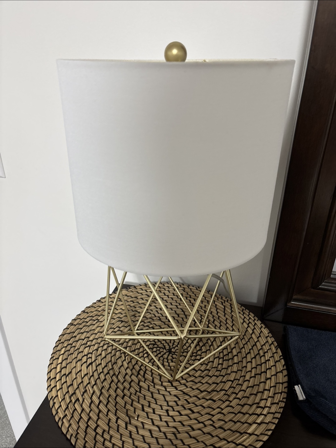 2 Modern Geometric Table Lamp - photo 2