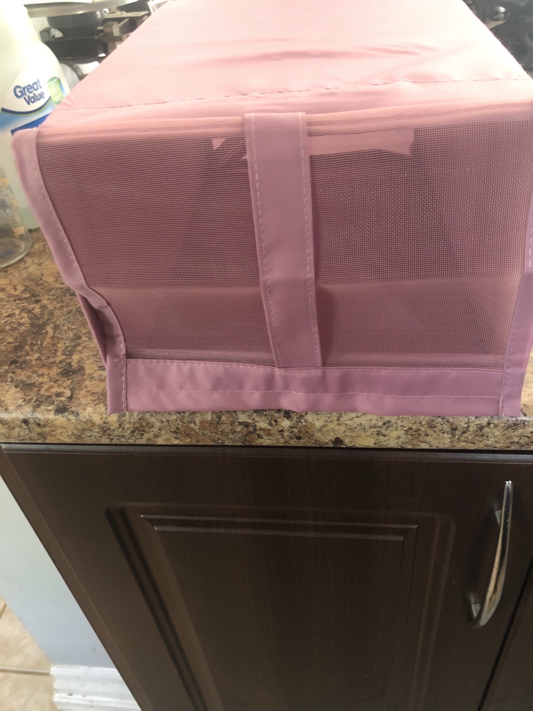 IKEA Pink Mesh Storage Container