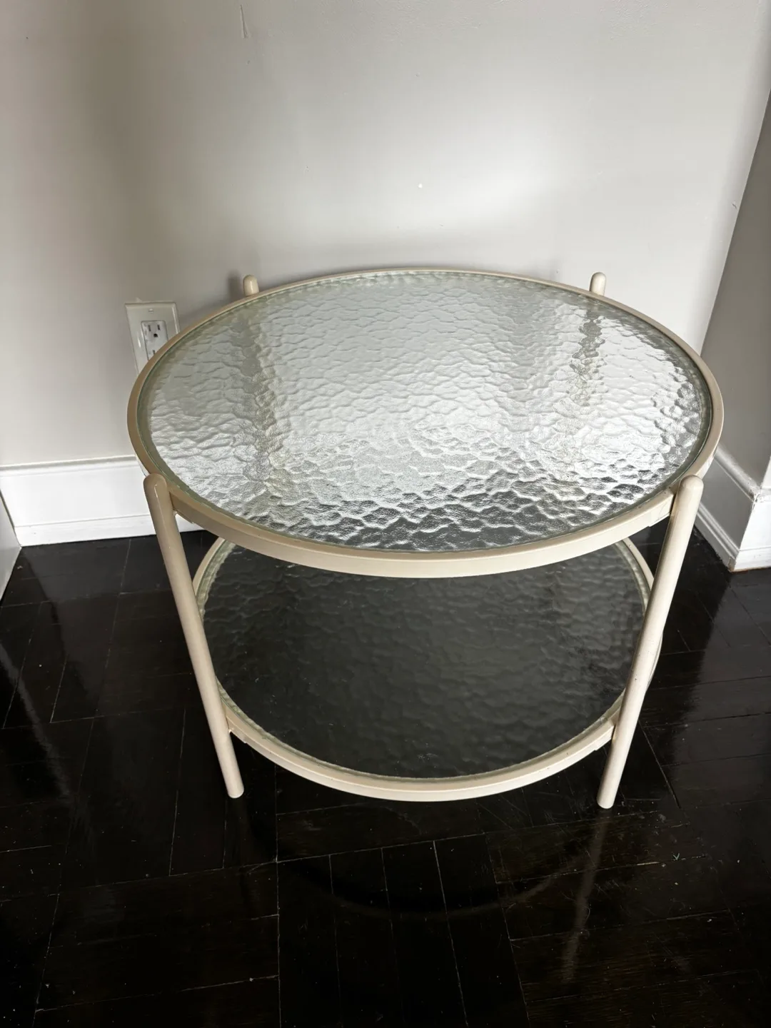 Glass Top Side Table thumbnail