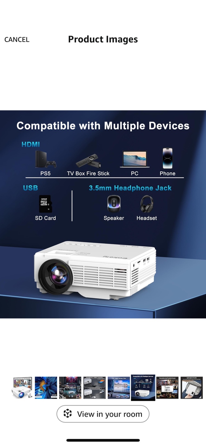 Portable Projector - photo 2