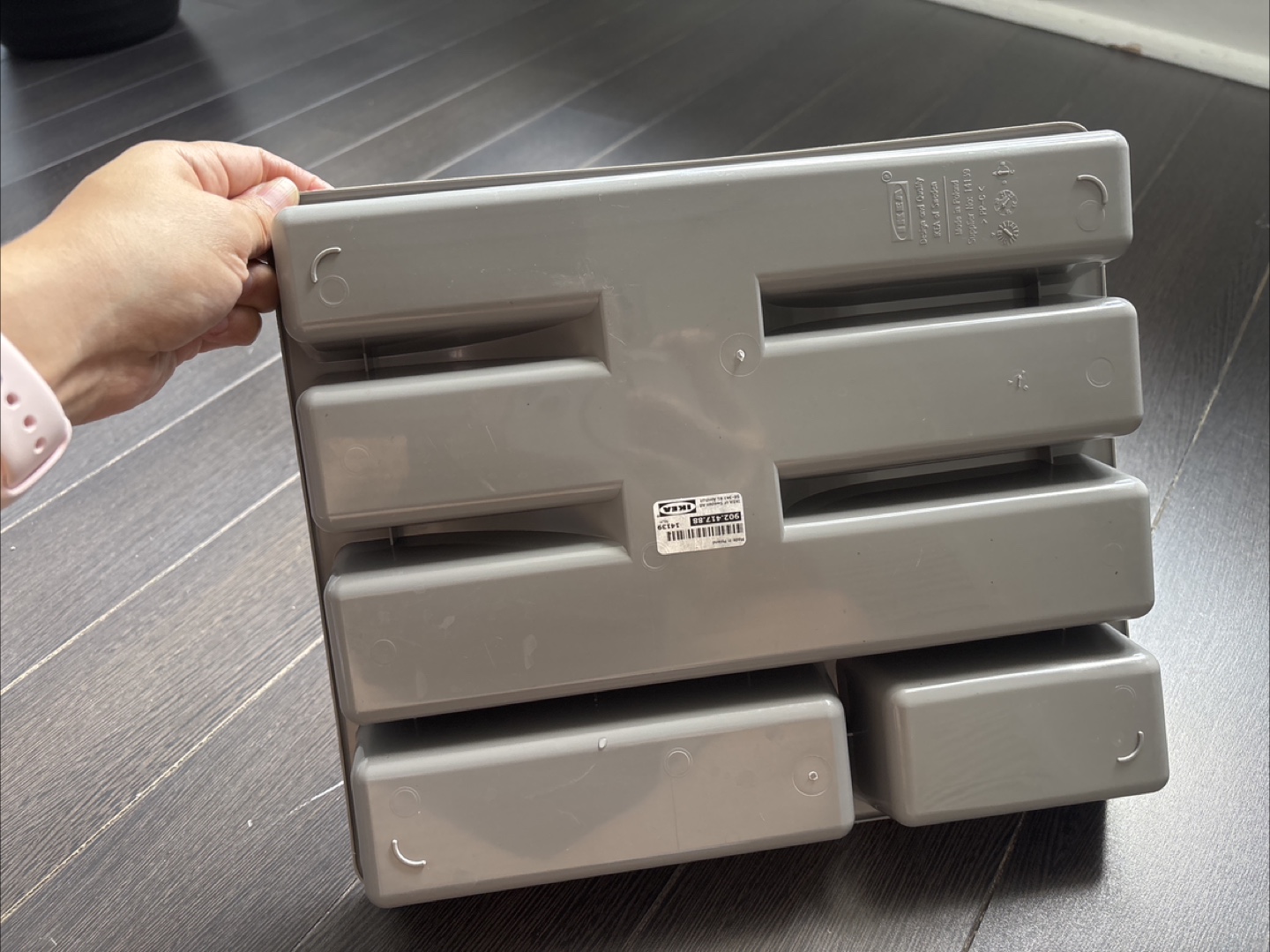 IKEA Gray Cutlery Tray - photo 2