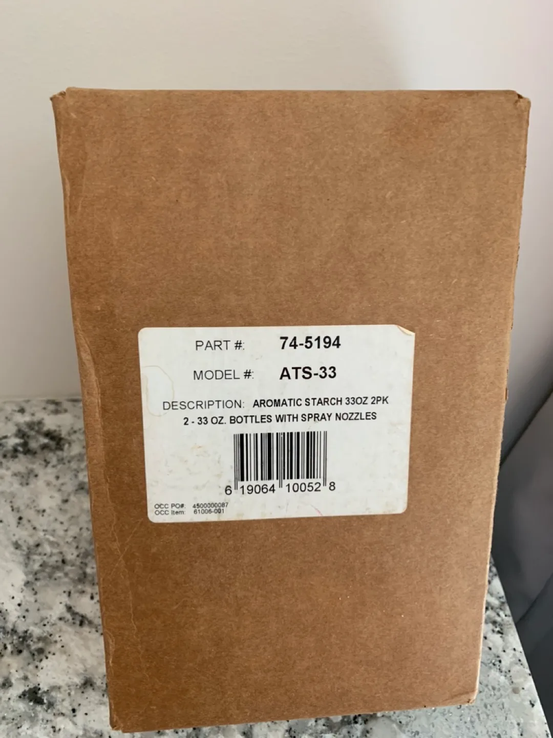 Organic Lavender Aroma Therapy Starch set of 2. image indicator(2)