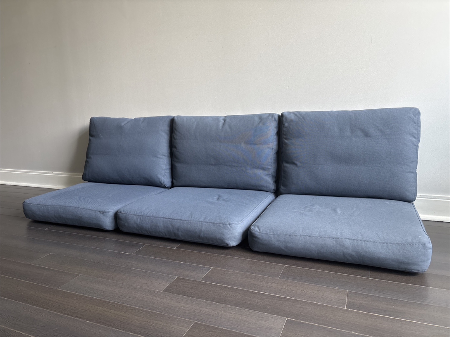 Blue Outdoor Sectional Cushions - photo 2