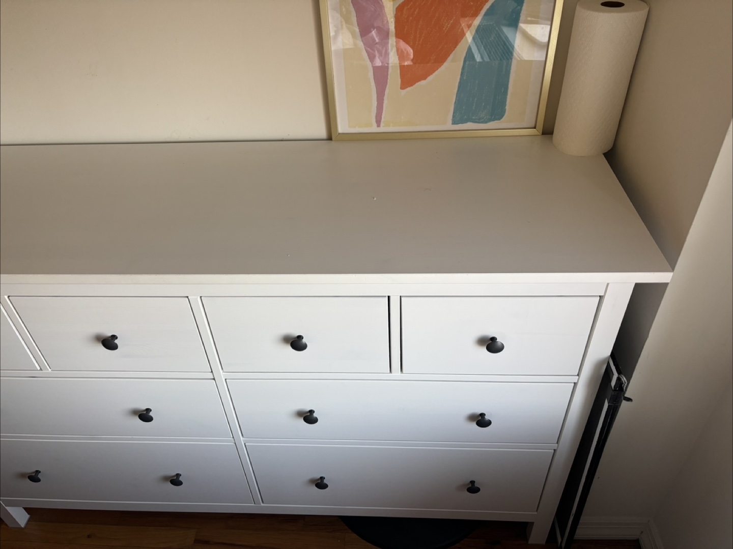 IKEA HEMNES 8-Drawer Dresser, White Stain - photo 3
