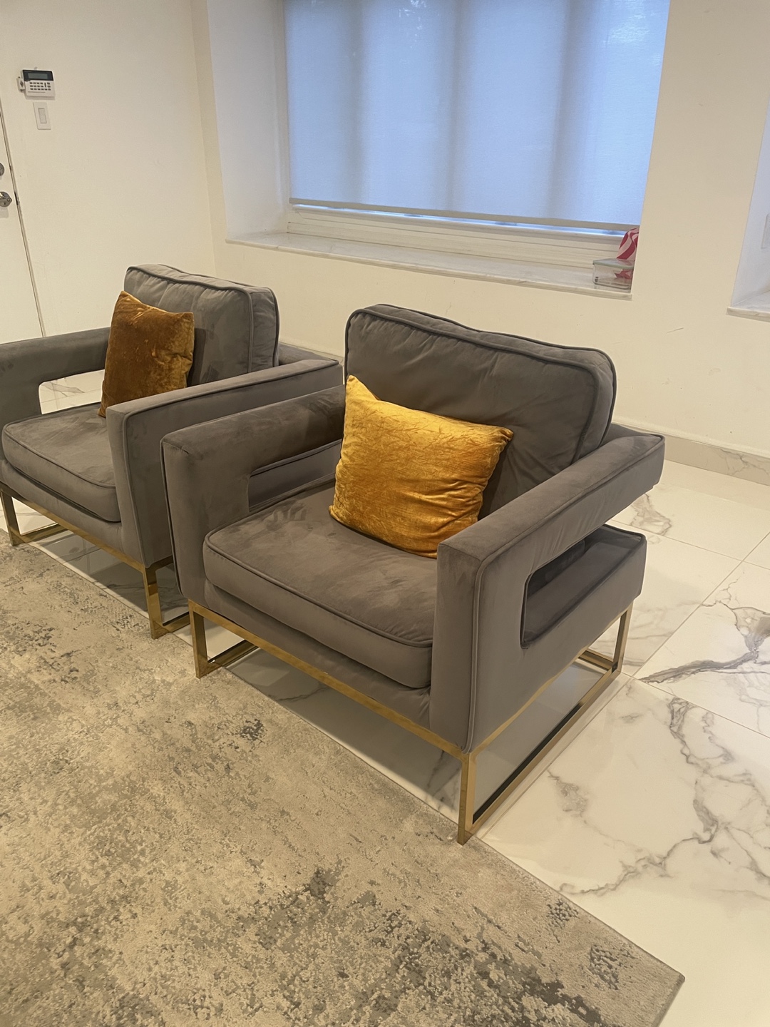 Gray Modern Armchairs - photo 2