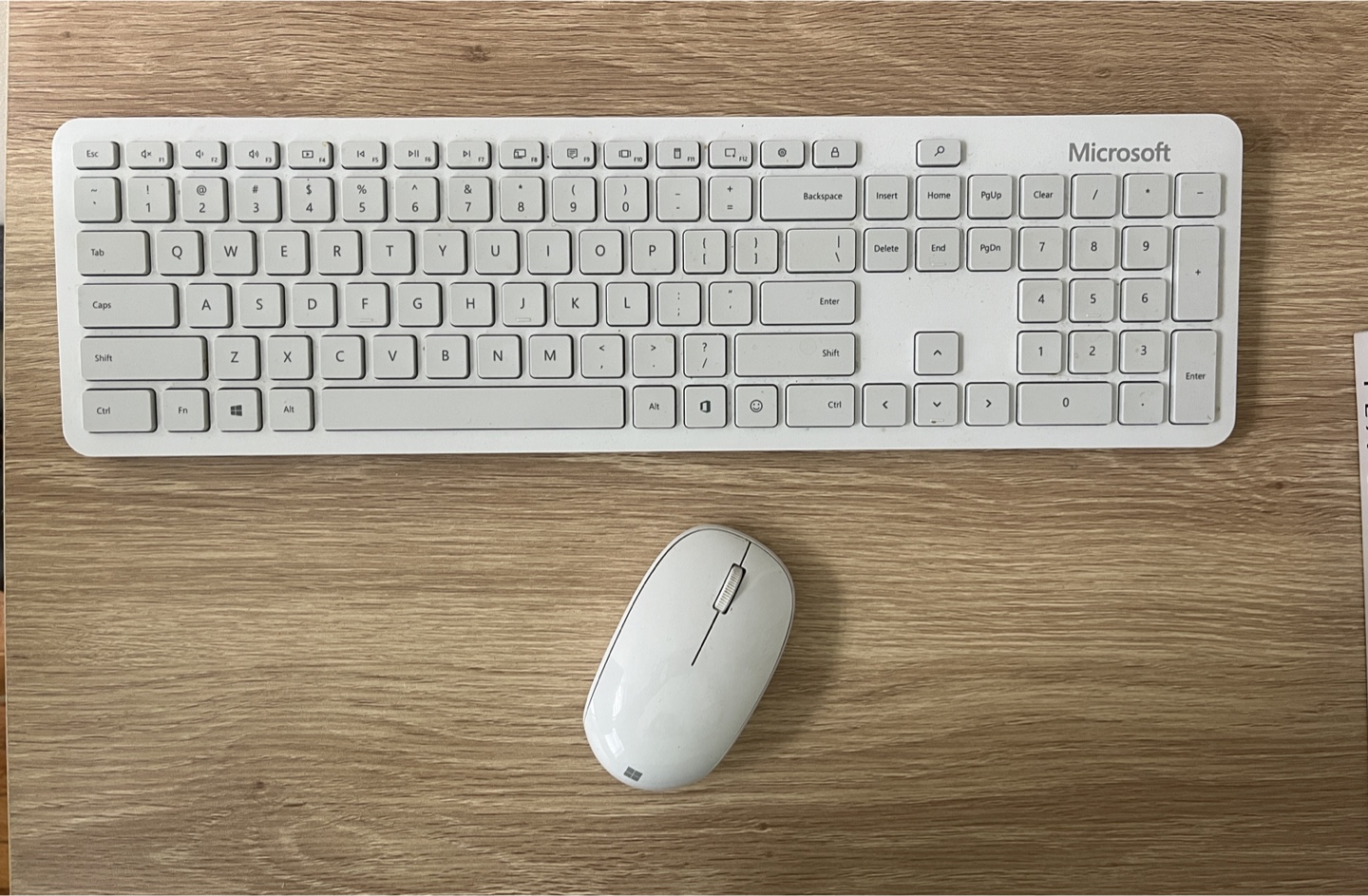 Wireless keyboard + mouse
