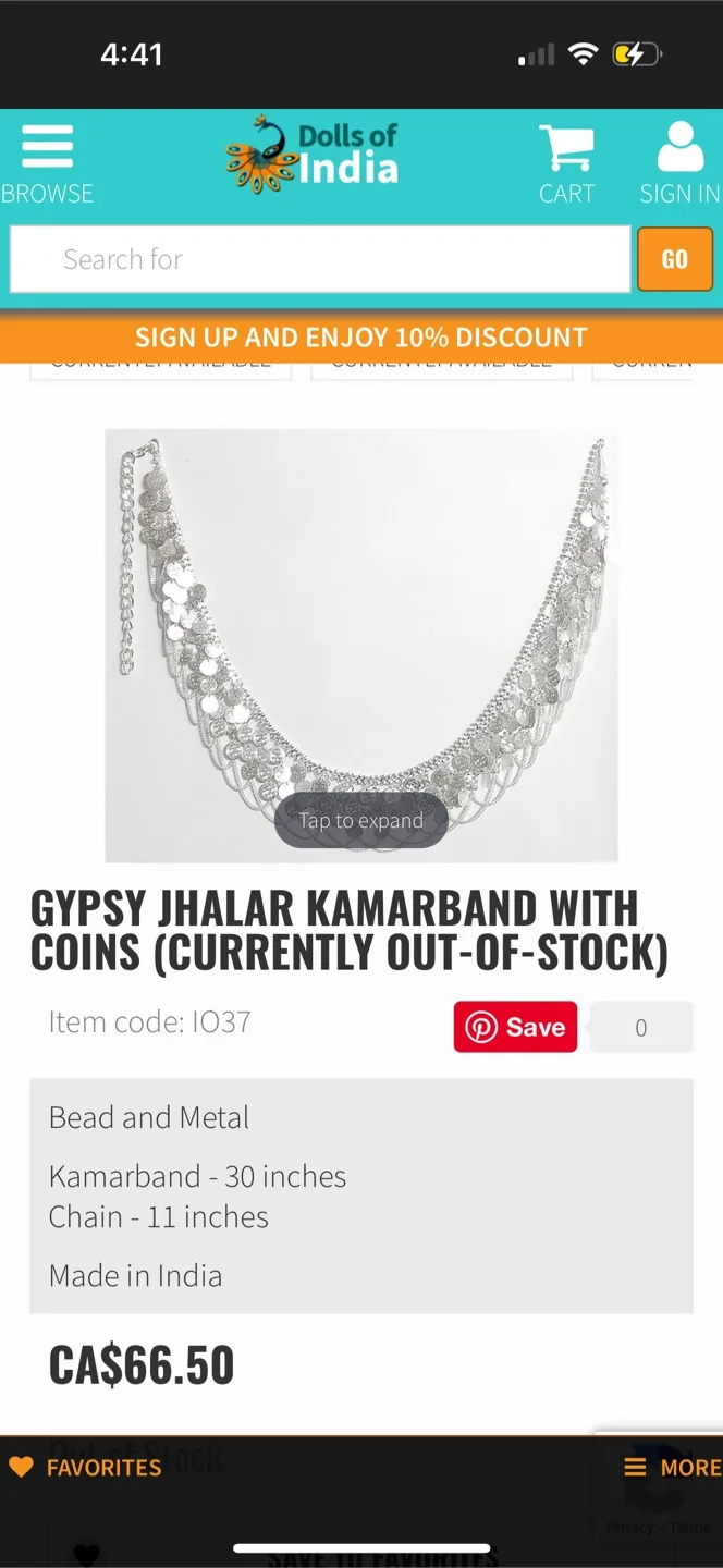 Unique Egyptian Brass Silver Color Coins Belt image indicator(4)